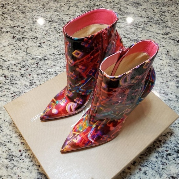 New Christian Louboutin So Kate 100mm Booty size 38 - Picture 8 of 15